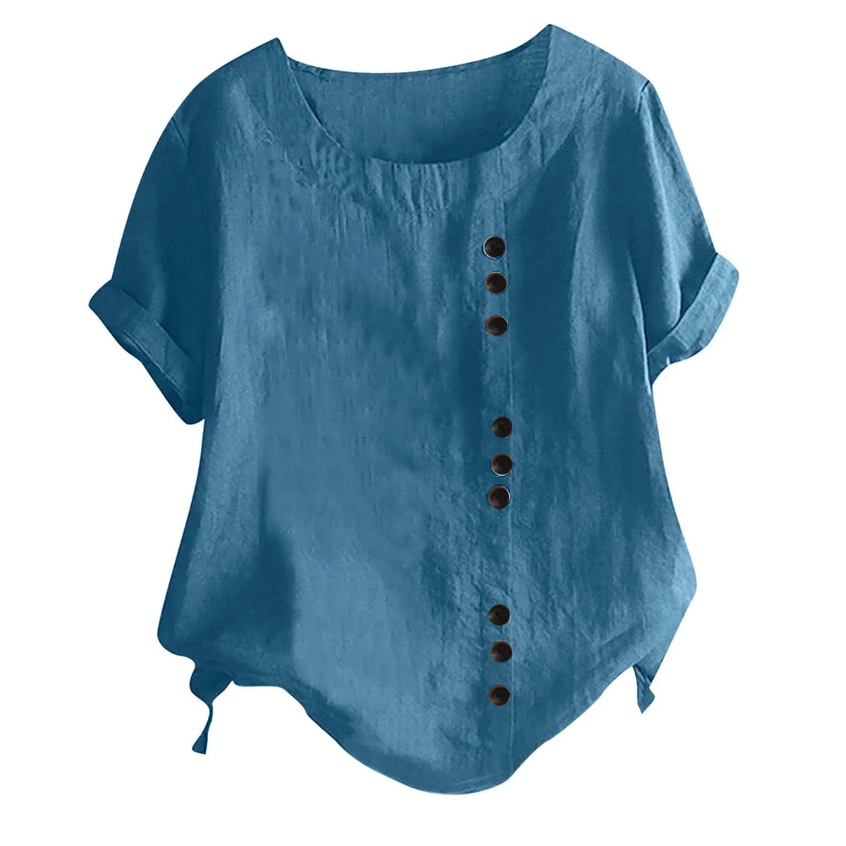 Blouse pour femme avec fermeture à boutons