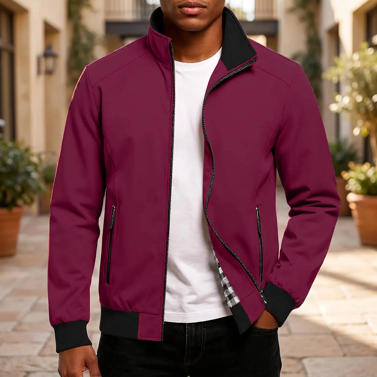 Blouson bomber pour homme