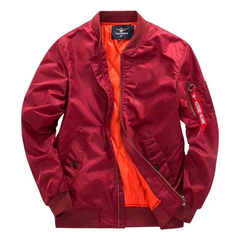 Blouson bomber pour homme avec doublure matelassée