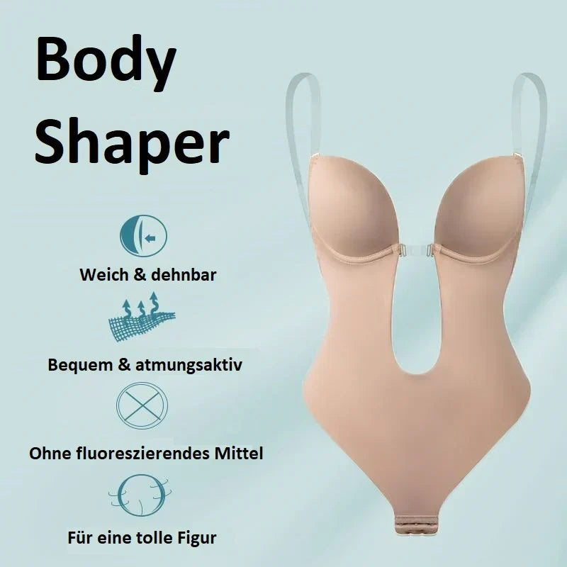 Body soutien-gorge dos-nu pour un maintien invisible