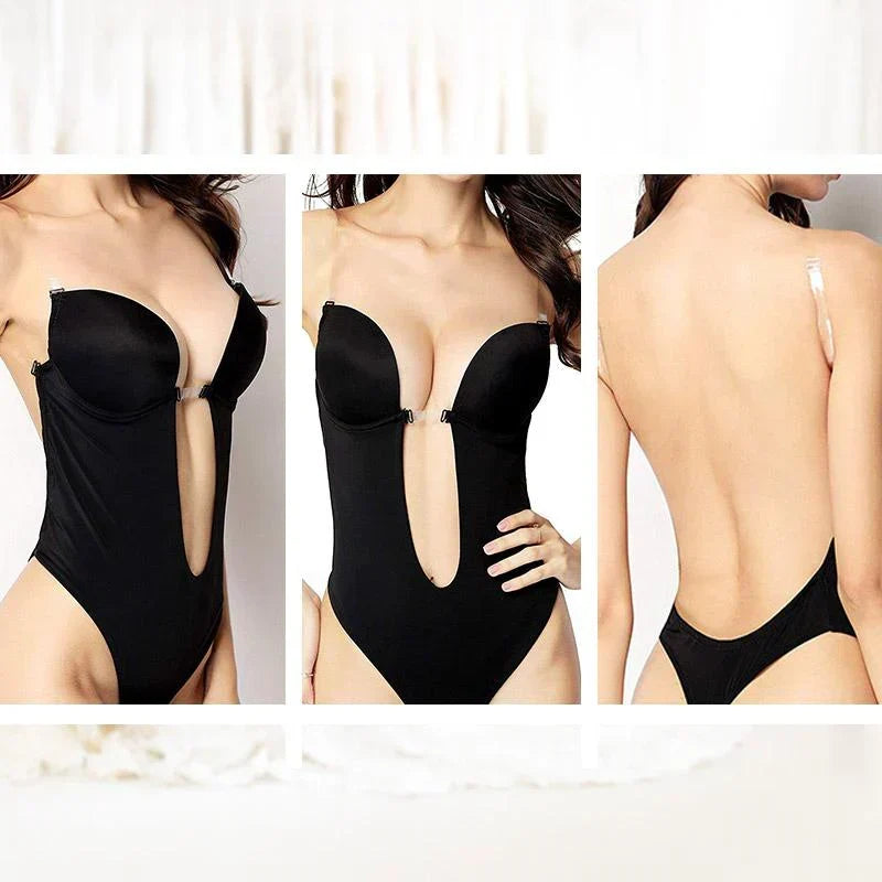 Body soutien-gorge dos-nu pour un maintien invisible