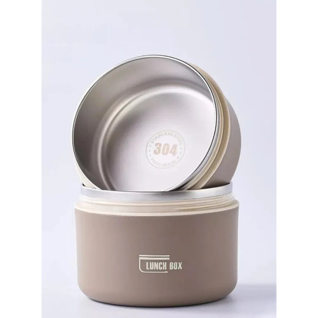 Boîte à lunch isotherme en acier pour hommes – Pratique