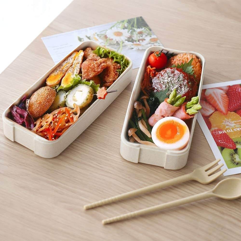 Boîte à repas bento à 3 niveaux