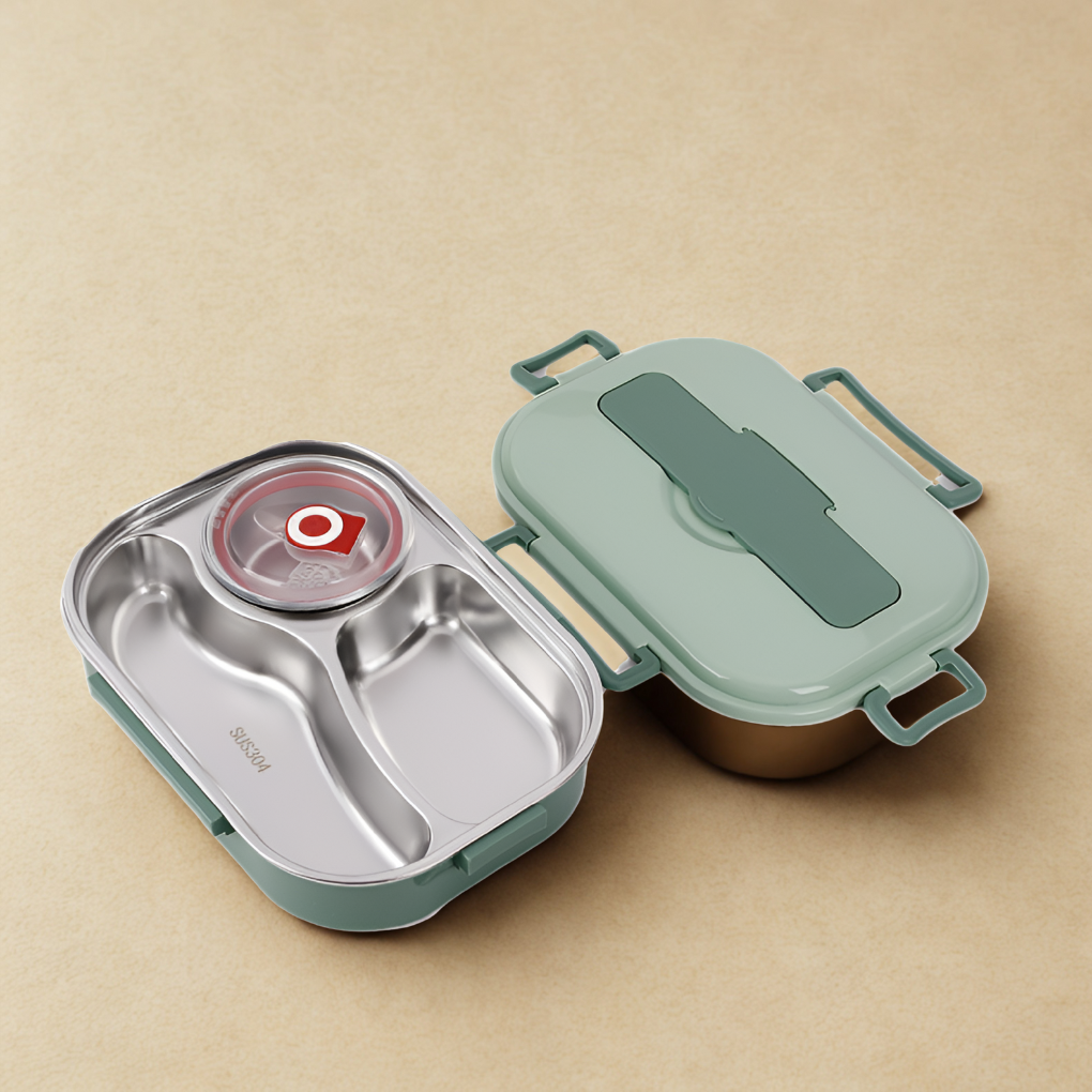Boîte alimentaire isotherme en acier inoxydable