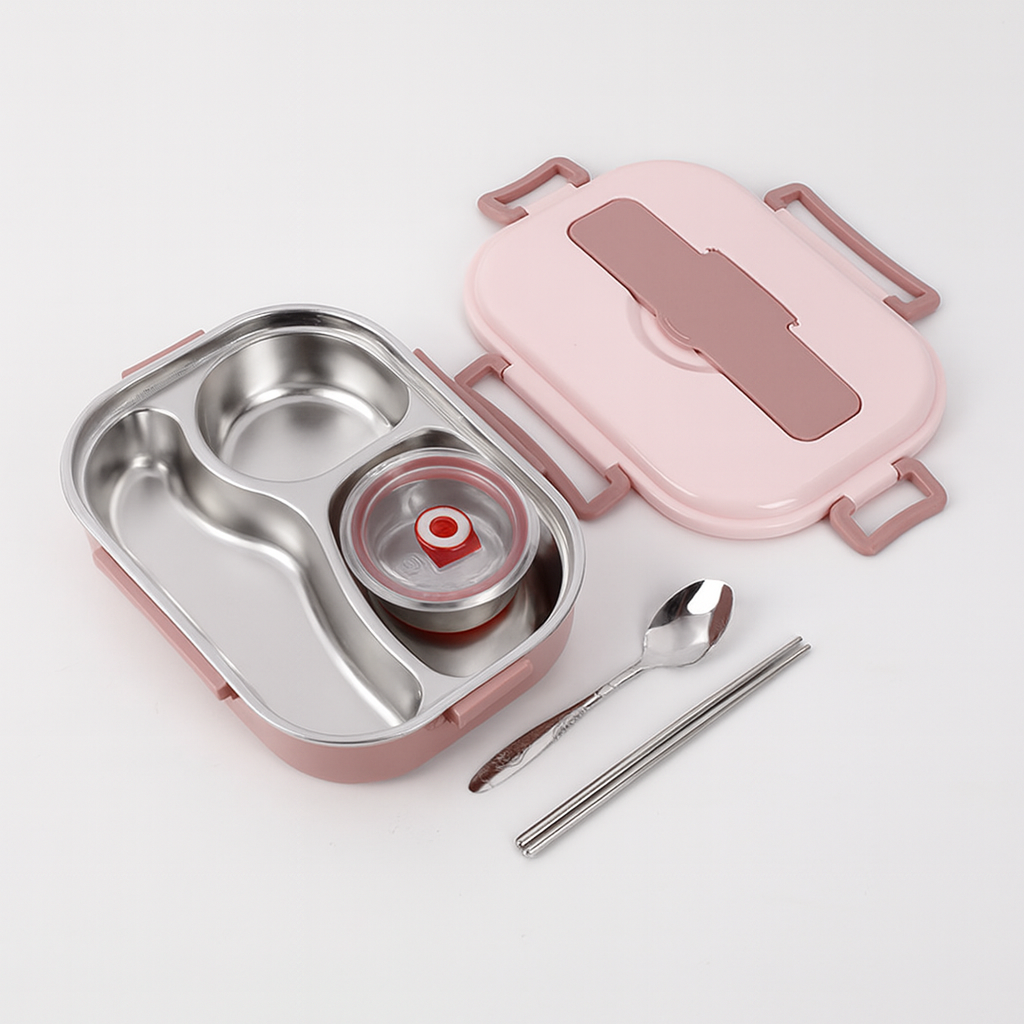 Boîte alimentaire isotherme en acier inoxydable