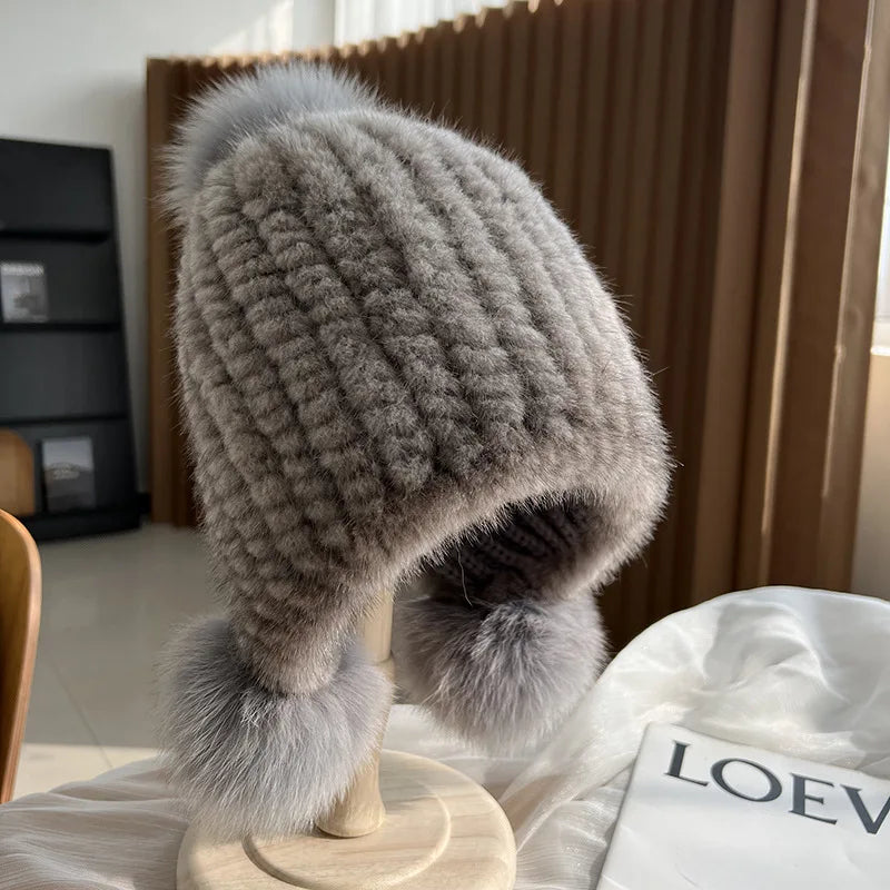 Bonnet en vison