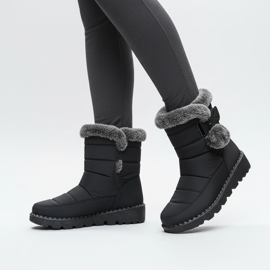 Bottes d'hiver thermiques pour femme