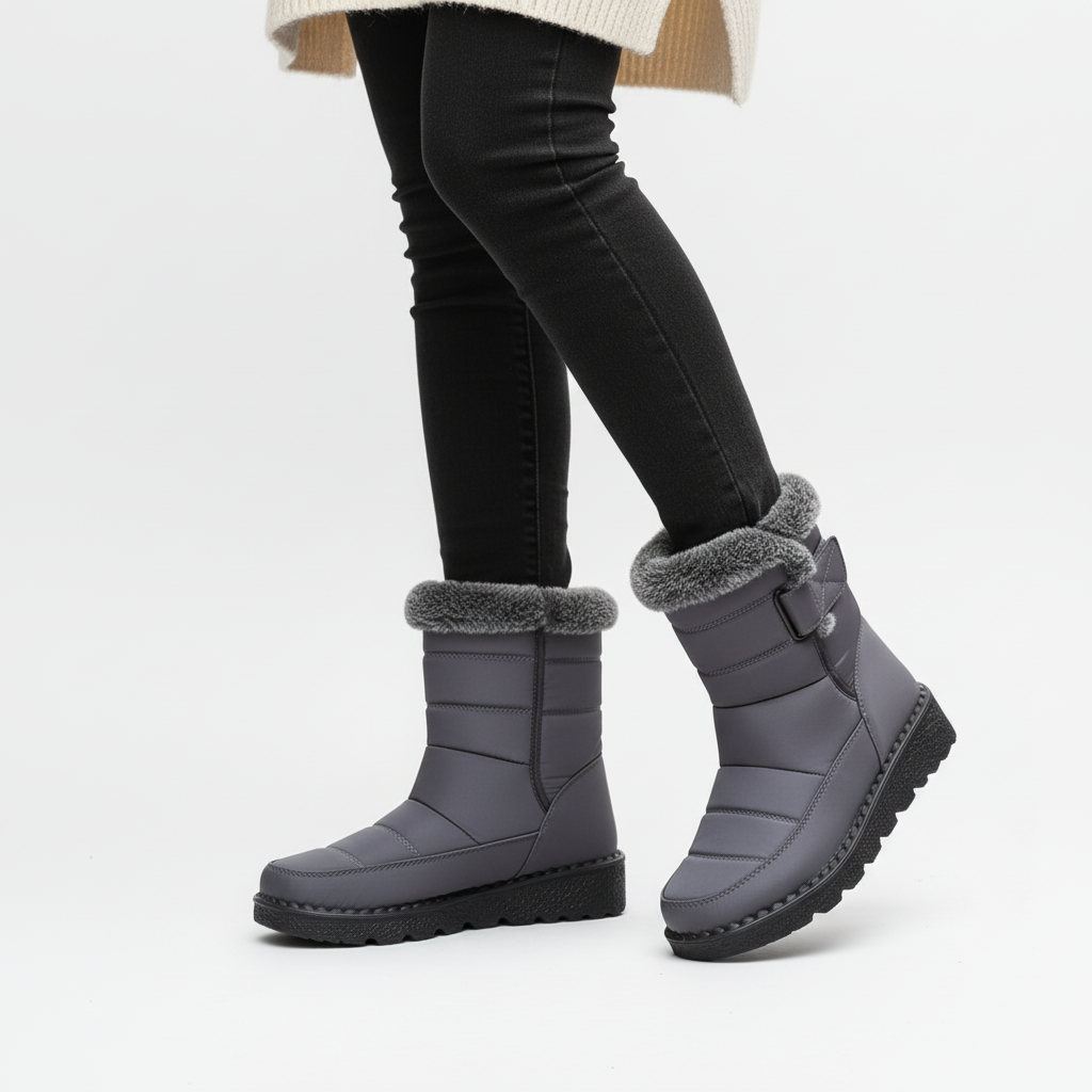 Bottes d'hiver thermiques pour femme