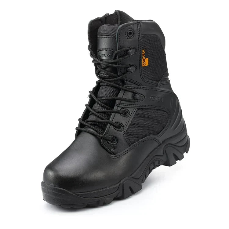 Bottes d'intervention tactiques résistantes pour homme pour aventures en plein air