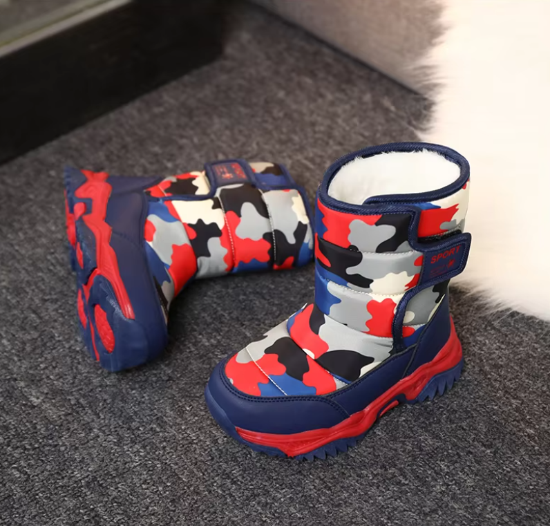 Bottes de neige imperméables pour enfant