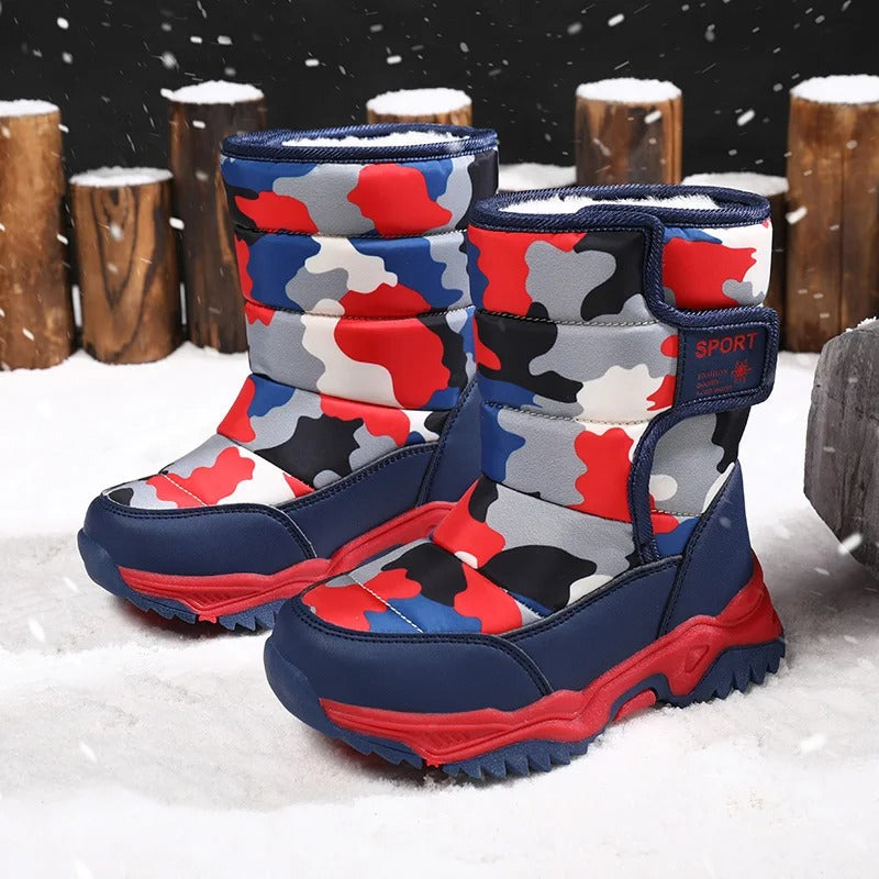 Bottes de neige imperméables pour enfant