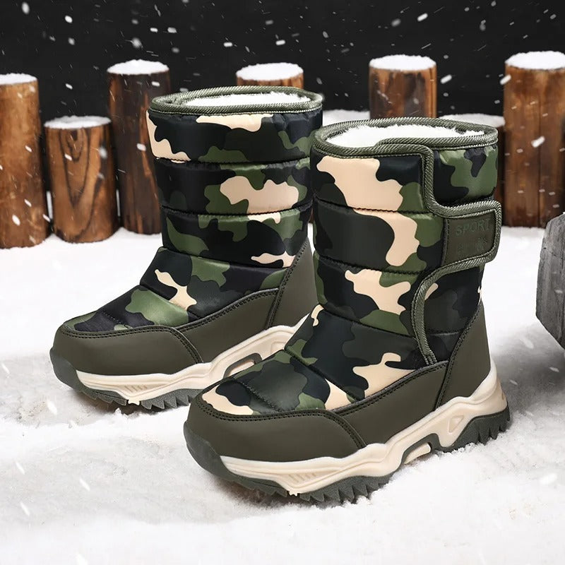 Bottes de neige imperméables pour enfant