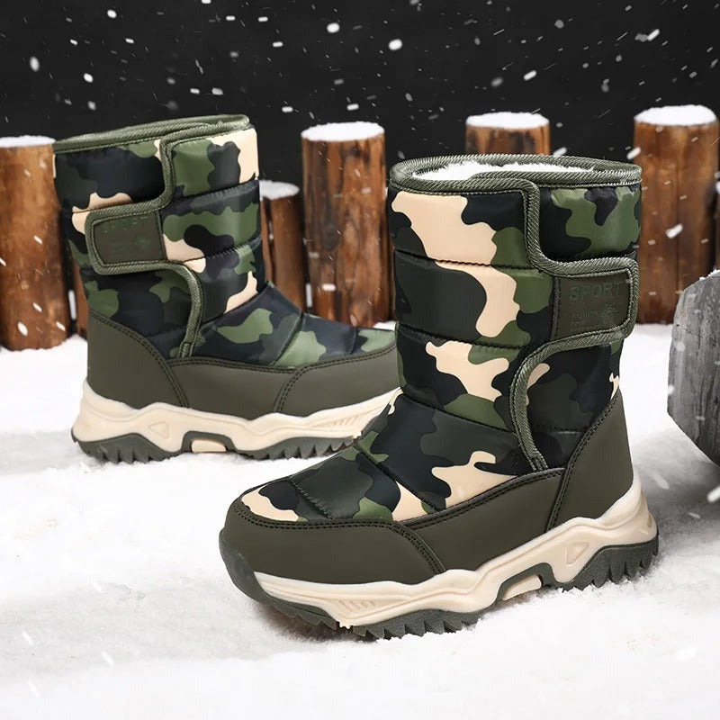 Bottes de neige imperméables pour enfant