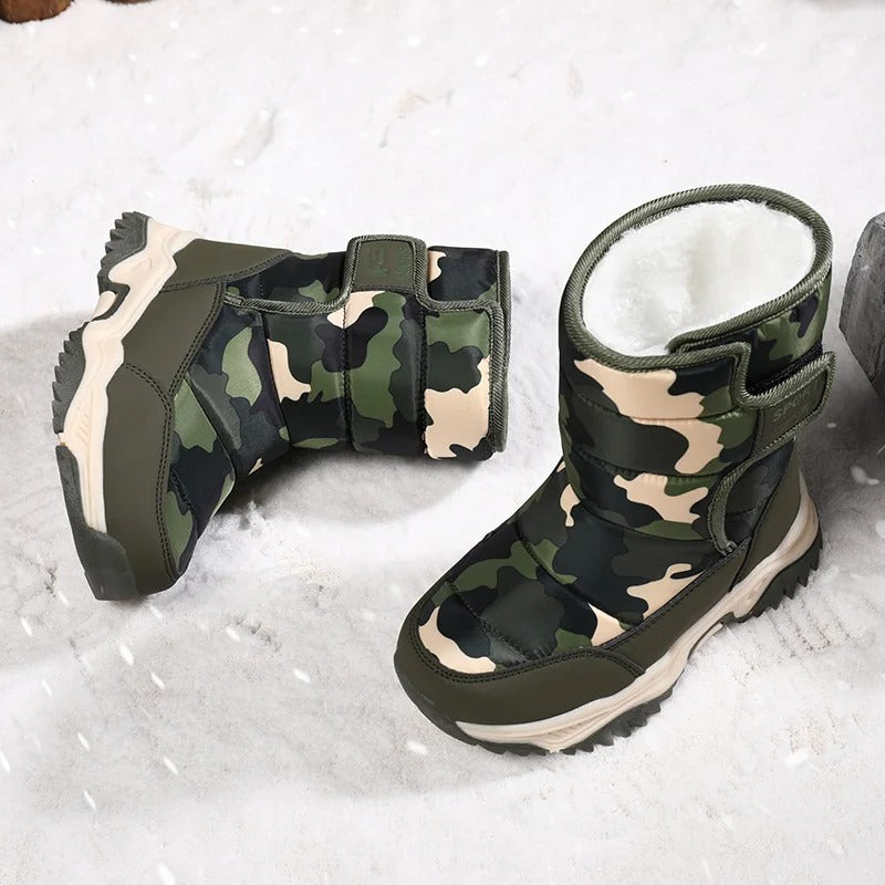 Bottes de neige imperméables pour enfant