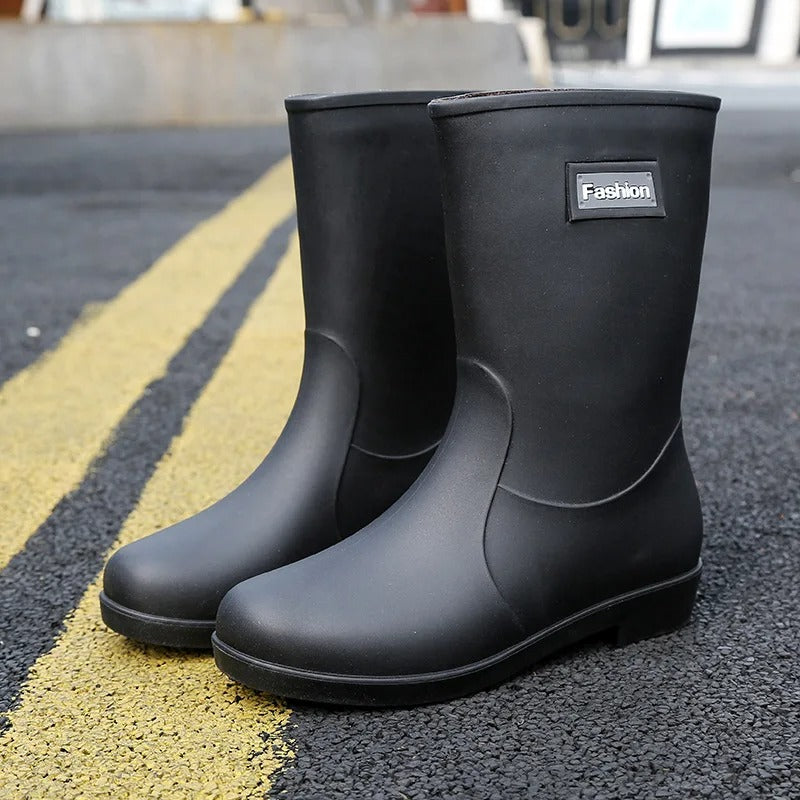 Bottes de pluie mi-hautes pour femme