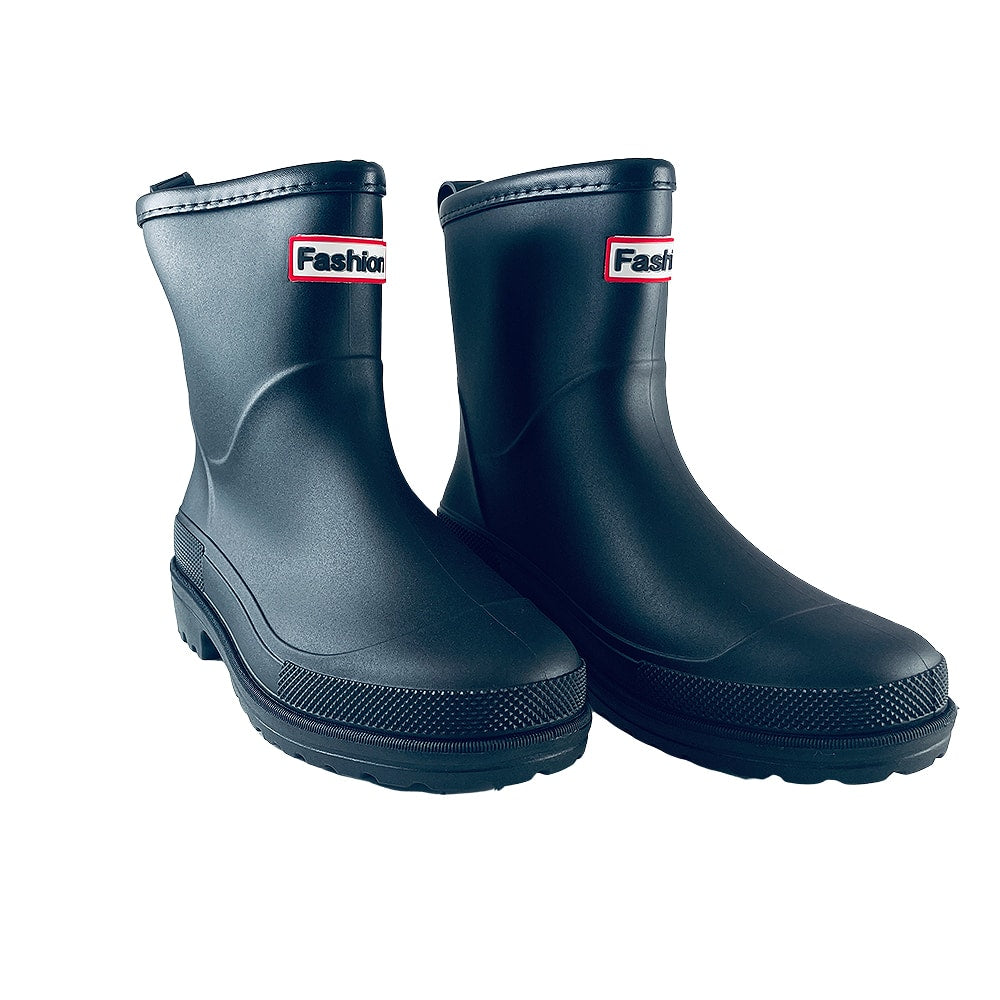 Bottes en caoutchouc pour femme modèle noir ou rose