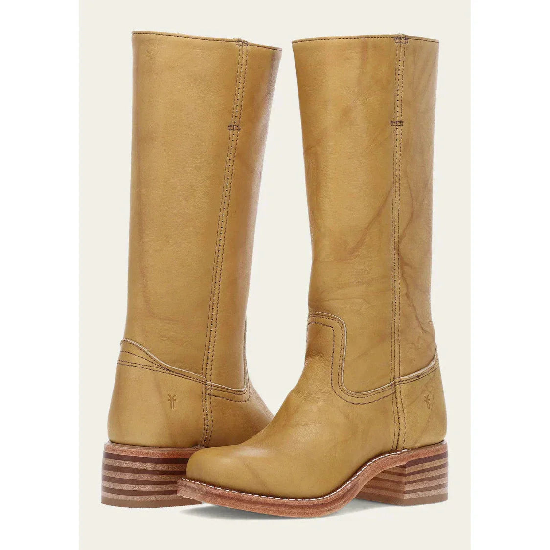 Bottes hautes pour femme à bout carré et talon bloc stable
