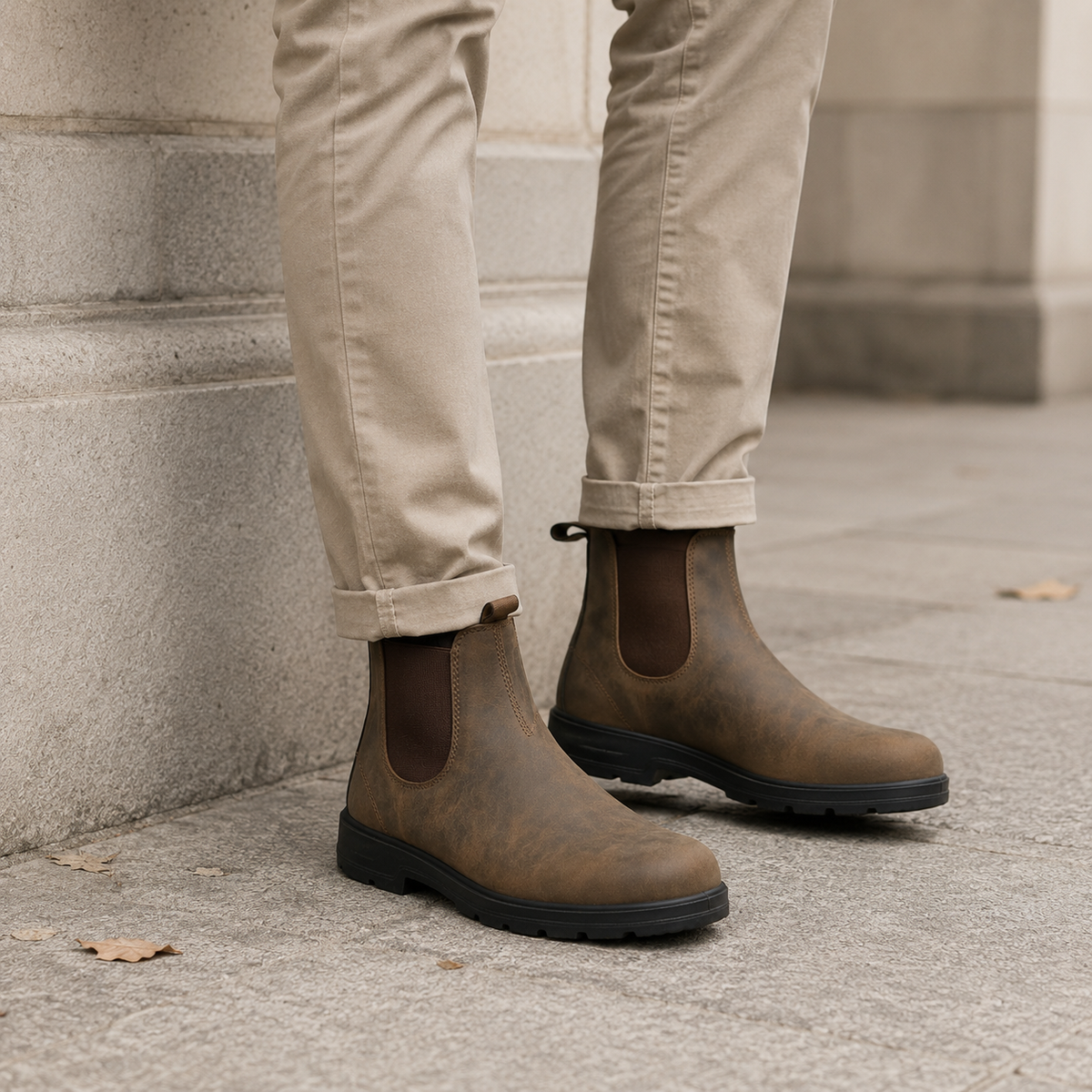 Bottines Chelsea confortables
