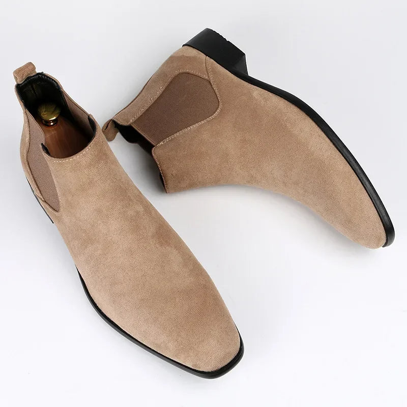 Bottines Chelsea slip-on pour homme jusqu'à la cheville