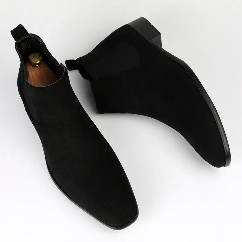 Bottines Chelsea slip-on pour homme jusqu'à la cheville