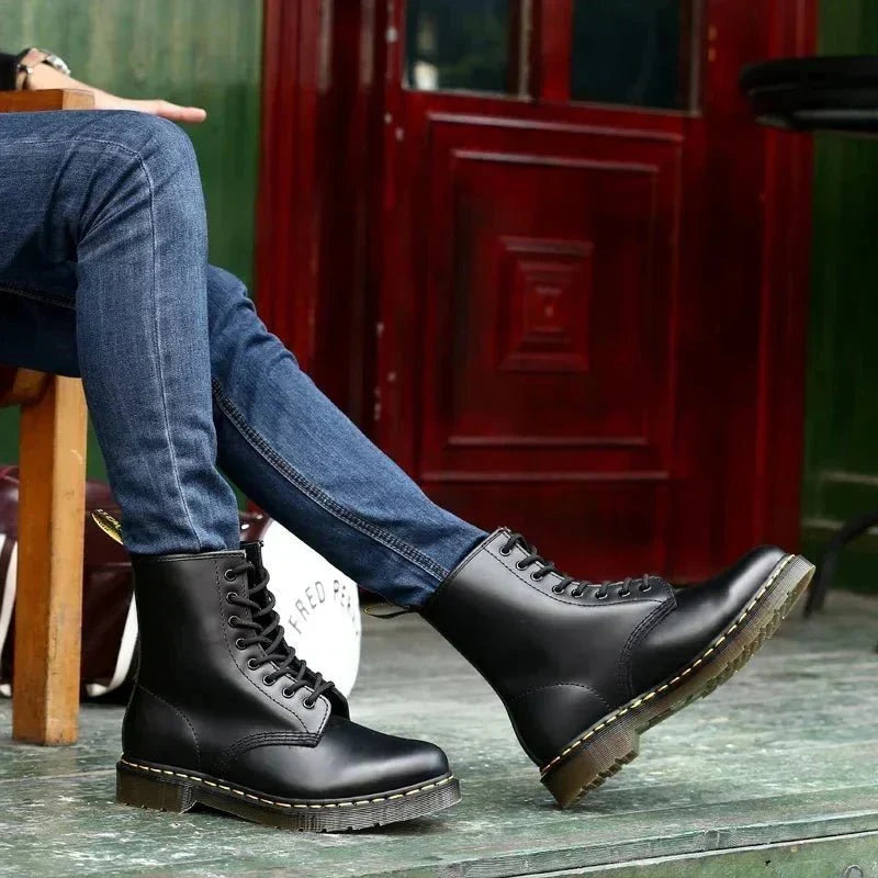Bottines classiques de style britannique de haute qualité