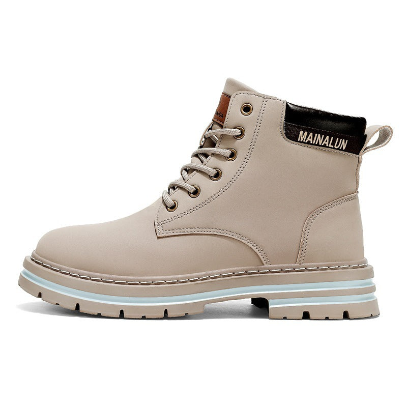 Bottines d'hiver robustes pour homme