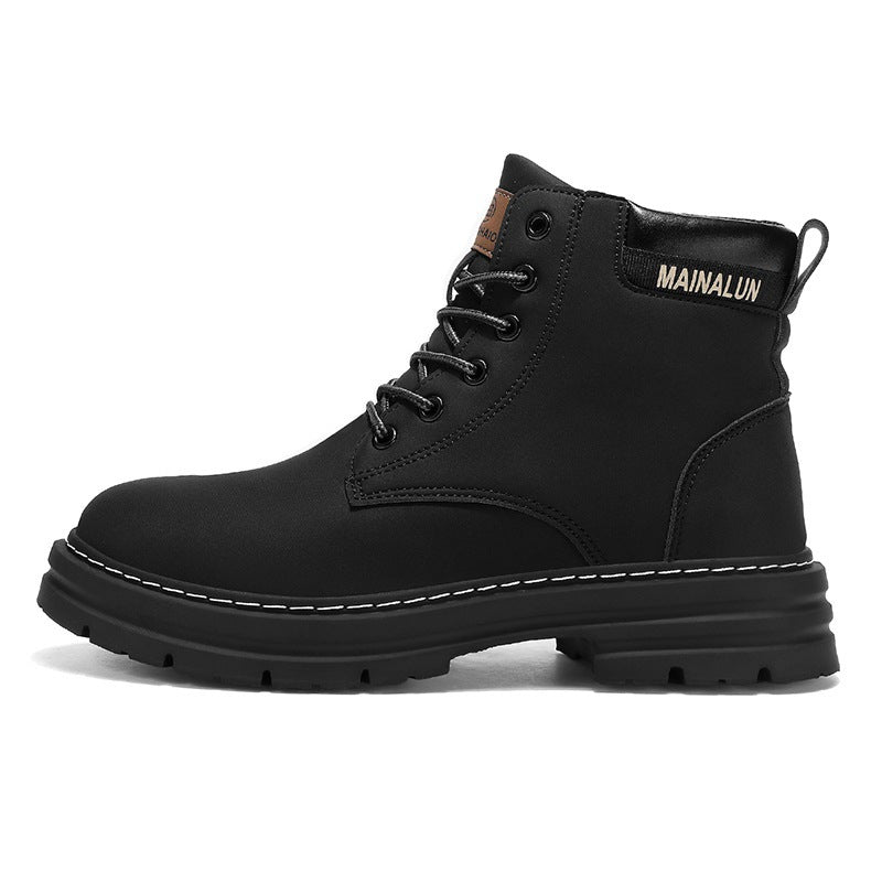 Bottines d'hiver robustes pour homme