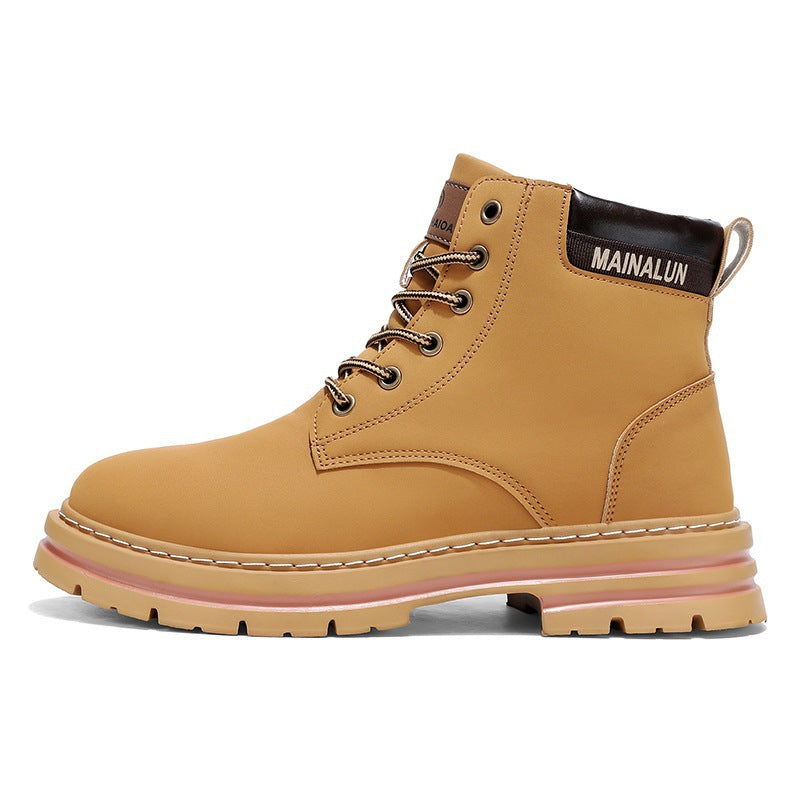 Bottines d'hiver robustes pour homme