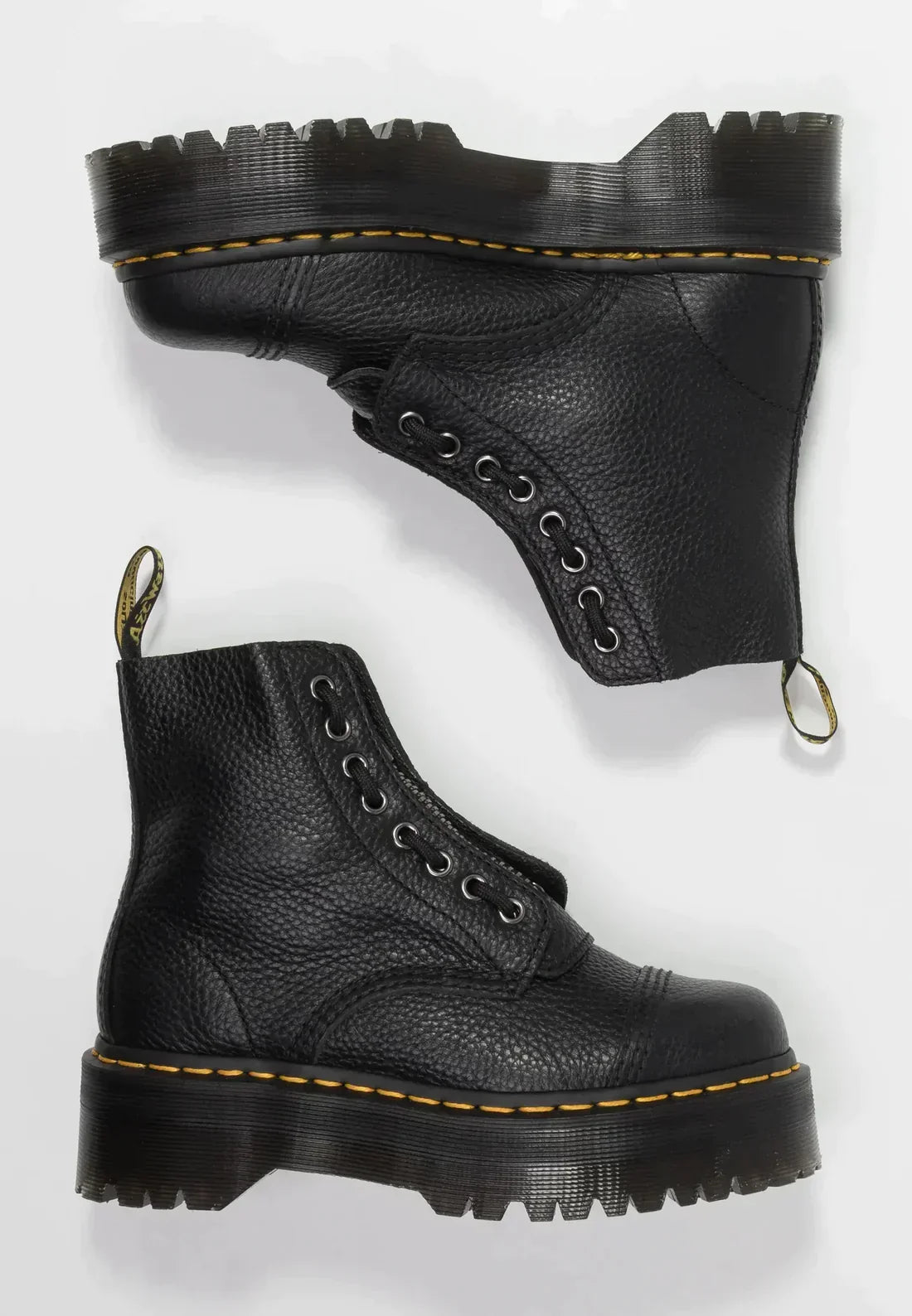 Bottines élégantes en cuir pour femme à talon stable et semelle antidérapante