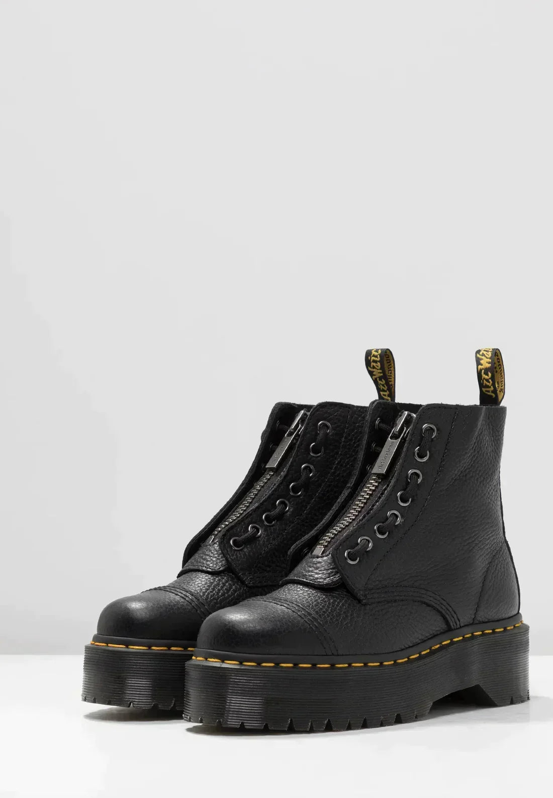 Bottines élégantes en cuir pour femme à talon stable et semelle antidérapante