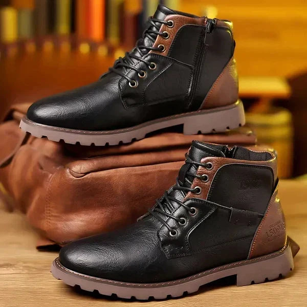 Bottines en cuir de haute qualité