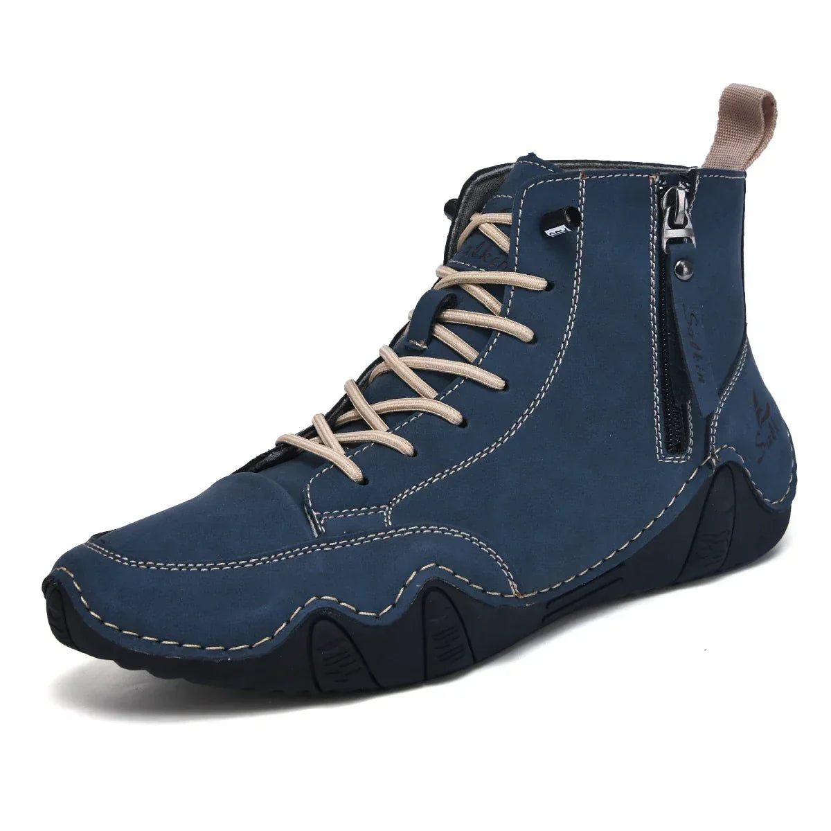 Bottines orthopédiques amortissantes à fermeture éclair
