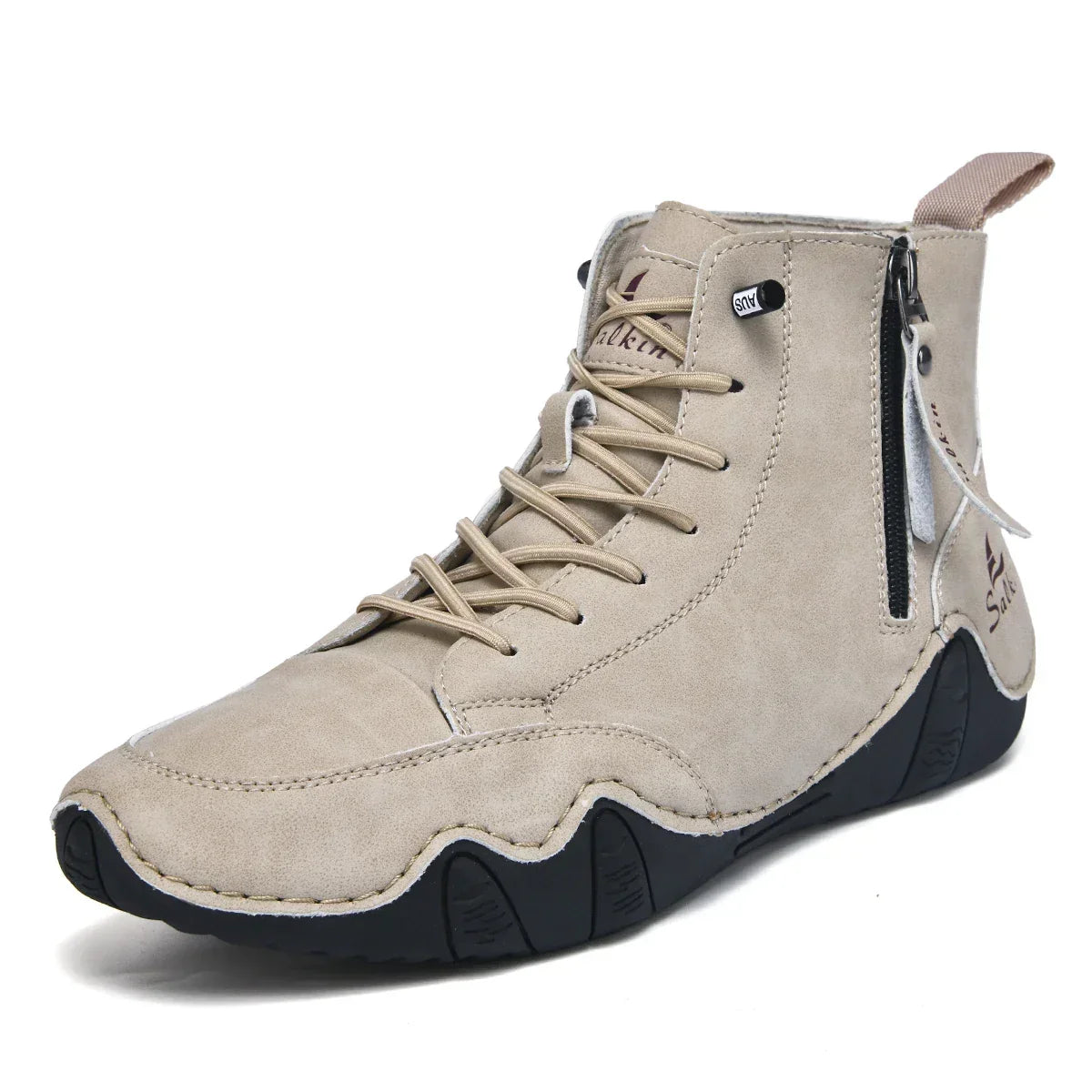 Bottines orthopédiques amortissantes à fermeture éclair