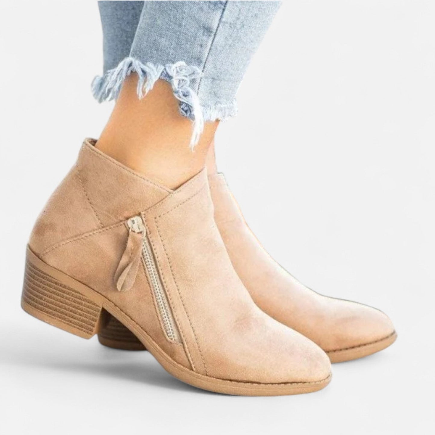 Bottines orthopédiques en cuir pour femme – Confort thérapeutique et style raffiné