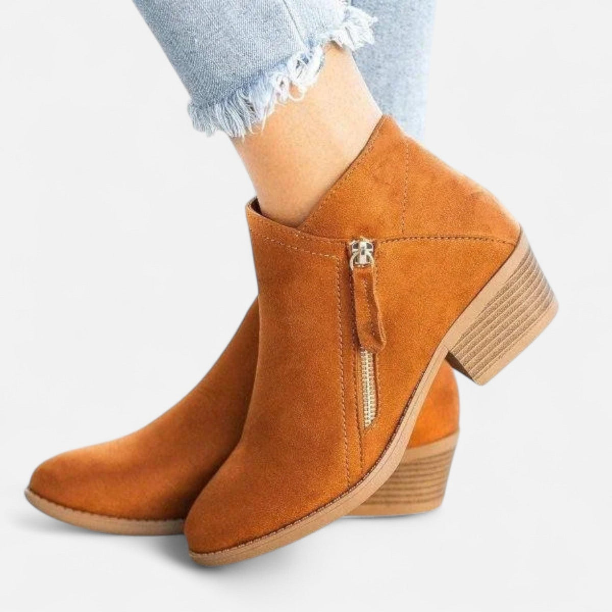 Bottines orthopédiques en cuir pour femme – Confort thérapeutique et style raffiné