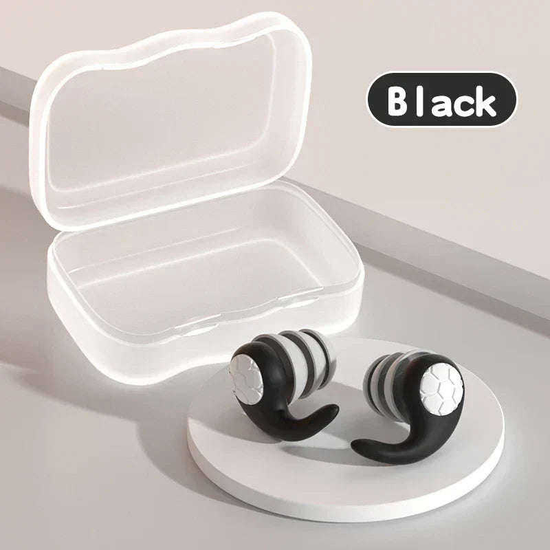Bouchons d'oreilles en silicone pour enfant pour natation et réduction du bruit