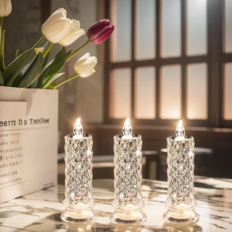 Bougie LED sans flamme