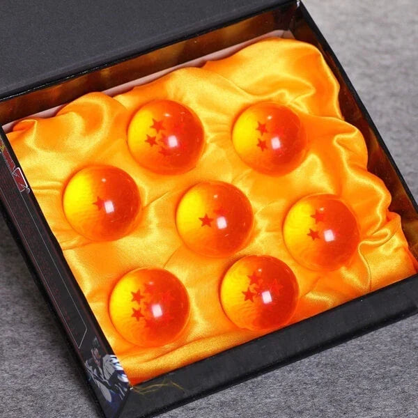 Boules de cristal avec 7 étoiles