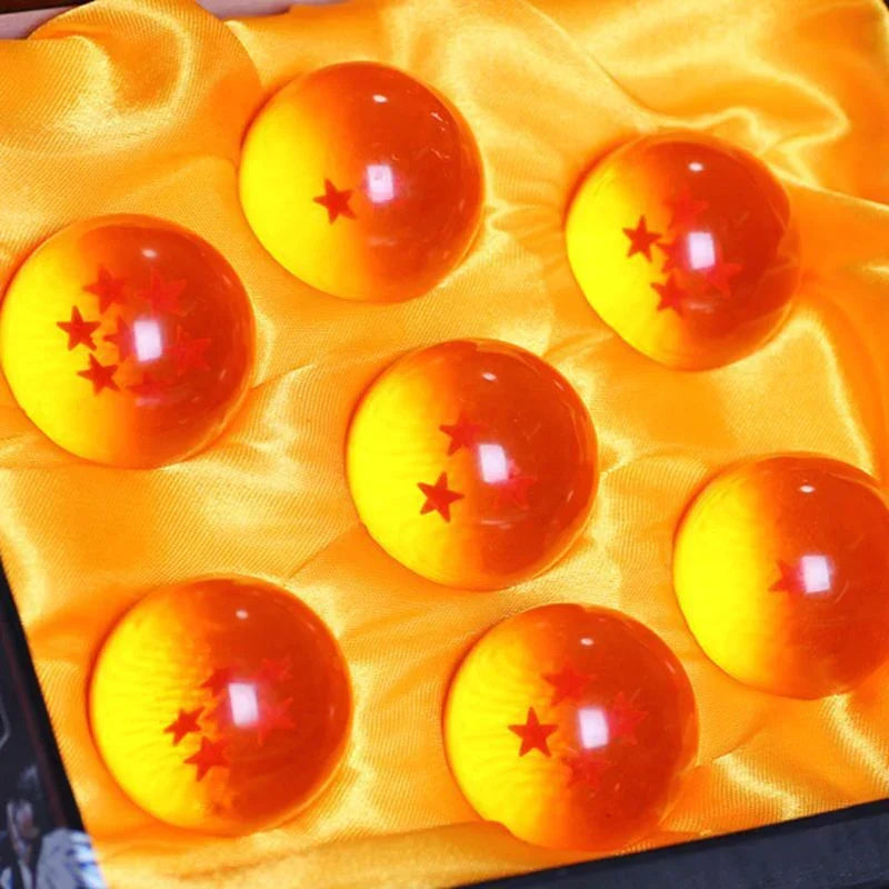 Boules de cristal avec 7 étoiles