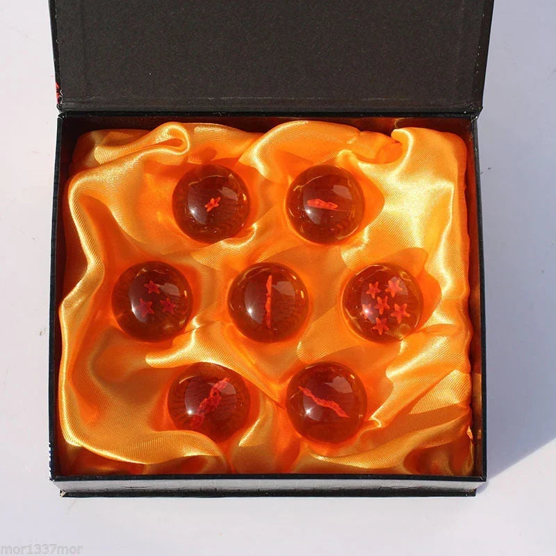 Boules de cristal avec 7 étoiles