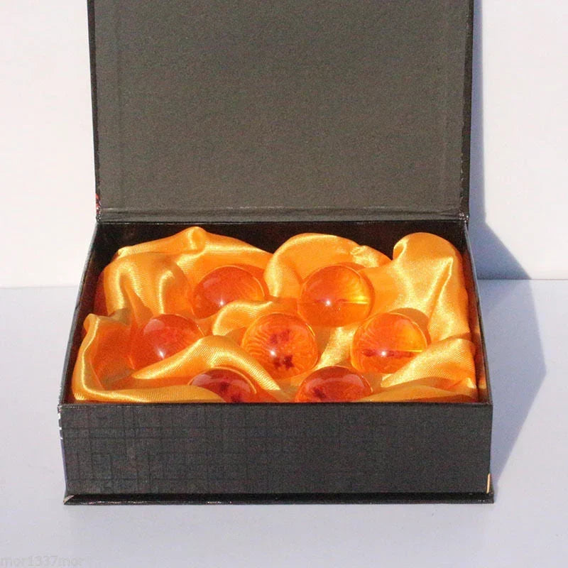 Boules de cristal avec 7 étoiles