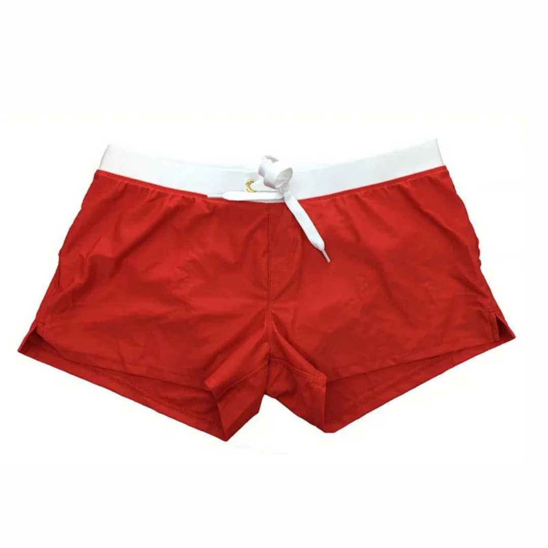 Boxer de bain coupe carrée pour homme