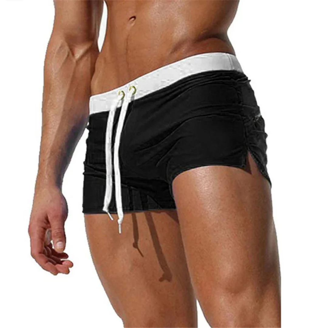 Boxer de bain coupe carrée pour homme