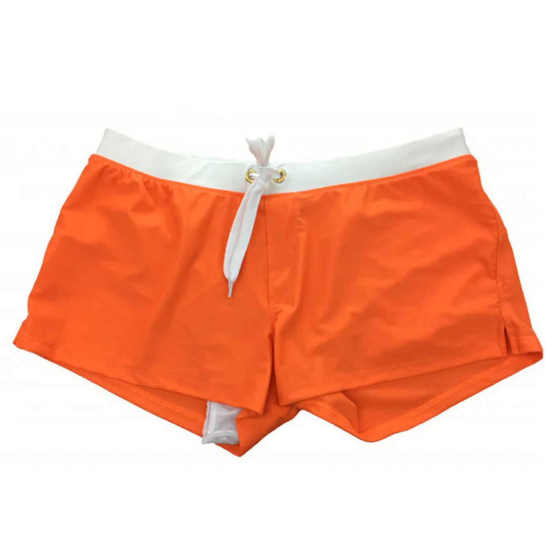Boxer de bain coupe carrée pour homme