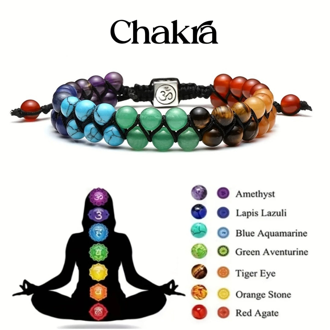 Bracelet des 7 chakras – équilibre et paix intérieure