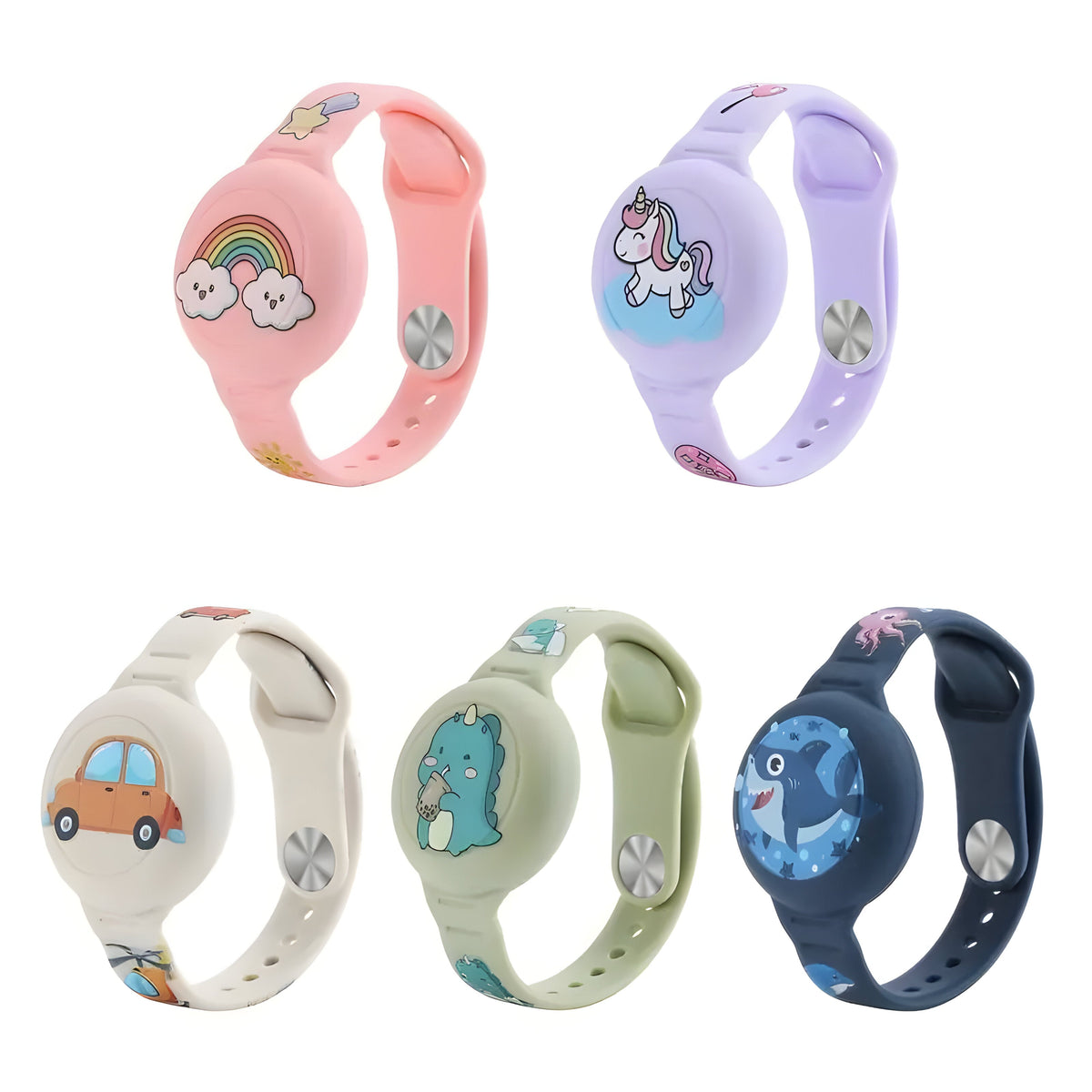 Bracelet GPS en silicone pour enfant - Dispositif de sécurité et de localisation en temps réel