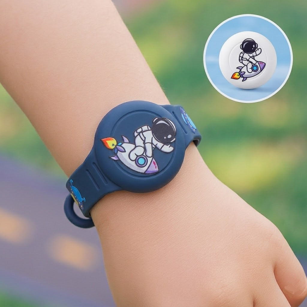 Bracelet GPS en silicone pour enfant - Dispositif de sécurité et de localisation en temps réel