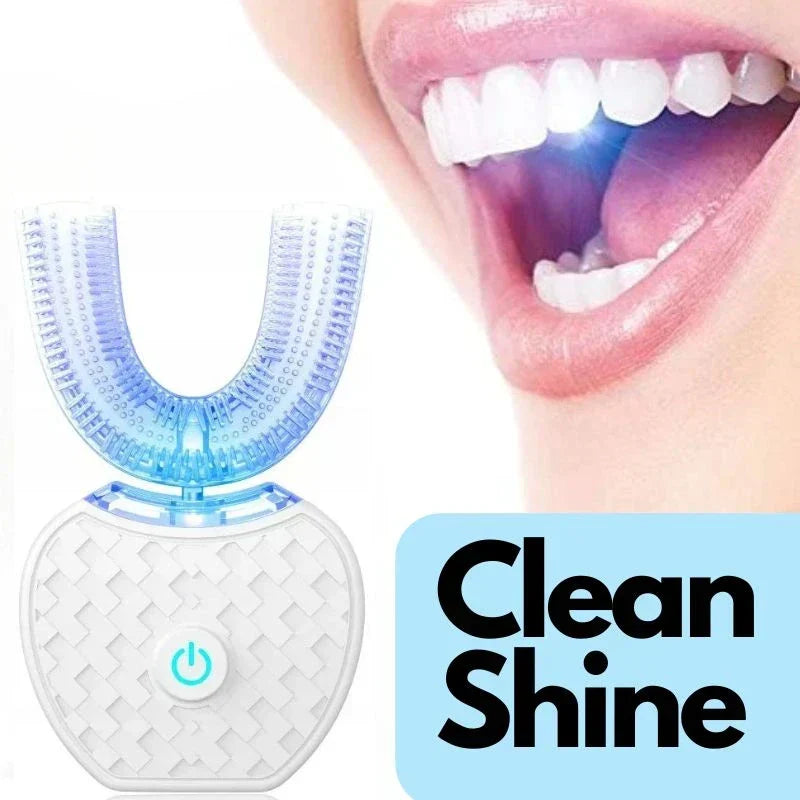 Brosse à dents ultrasonique blanchissante avec résultats de nettoyage visibles