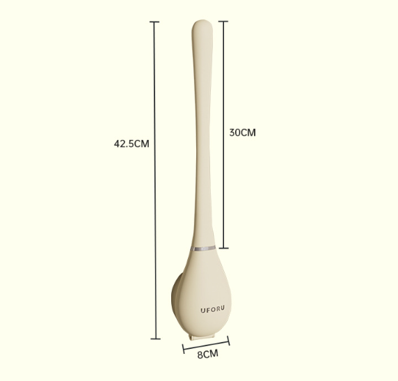 Brosse de toilette silicone flexible moderne