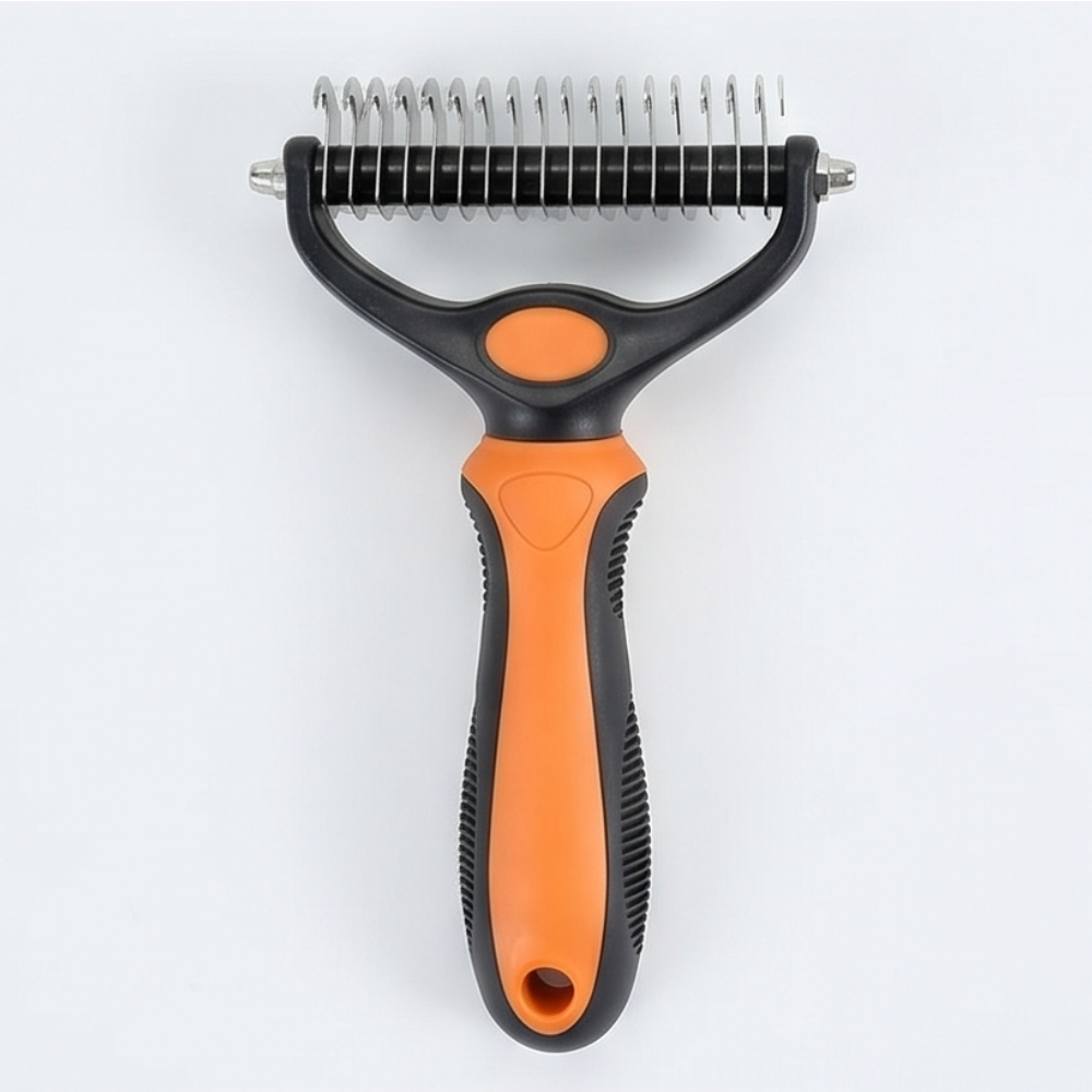 Brosse démêlante double face pour chiens